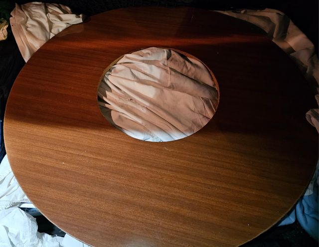 Tarima de madera para mesa