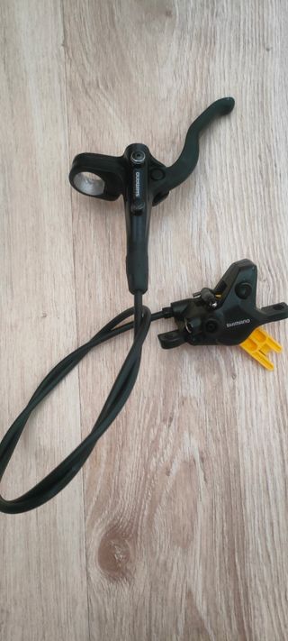 Frenos Shimano MT-401 y discos