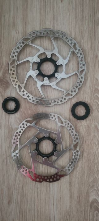 Frenos Shimano MT-401 y discos