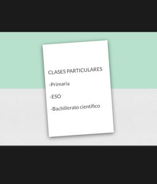Clases particulares