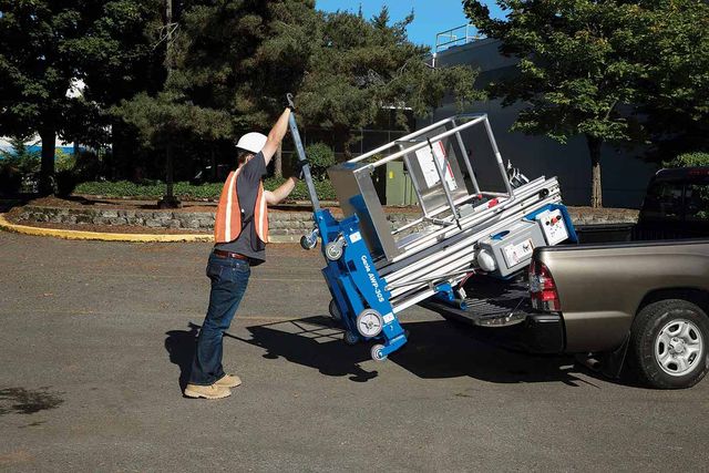 Alquiler plataforma elevadora unipersonal IBI GENI