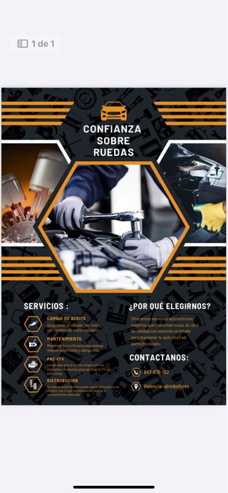 Servicio mecanico a domicilio