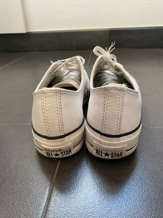 Zapatillas converse cuero