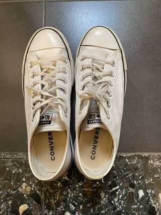 Zapatillas converse cuero