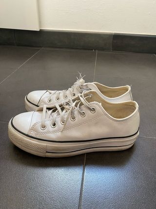 Zapatillas converse cuero