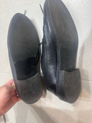 Zapatos zara negros talla 41