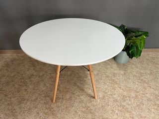 Conjunto MESA redonda + 4 sillas nórdicas ¡Oferta!