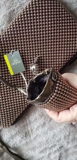 Pochette + Portafazzoletti/portatutto "Carpisa"