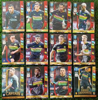 LOTE DE 12 CROMOS FIFA ADRENALYN XL 365 2025