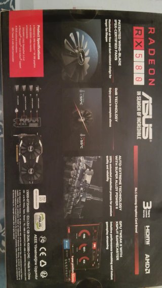 Tarjeta Gráfica Radeon rx 580