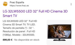 Televisor LG 32”