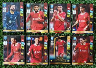 LOTE DE 8 CROMOS FIFA ADRENALYN XL 365 2025