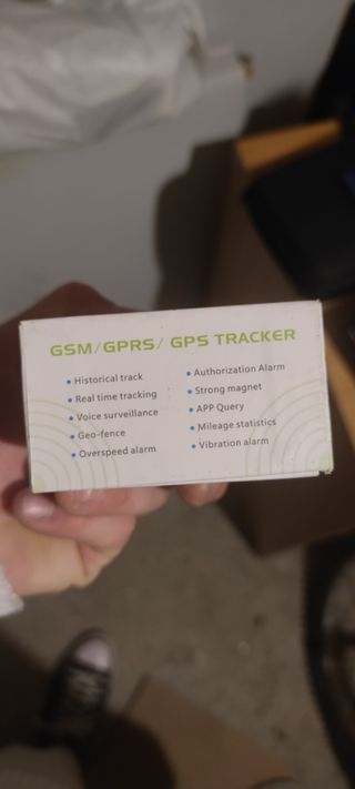 Localizador portatil gps tracker