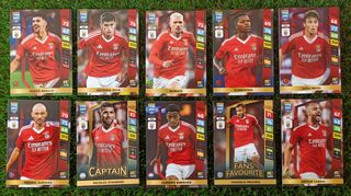 LOTE DE 10 CROMOS FIFA ADRENALYN XL 365 2025