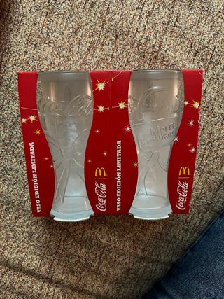 Confezione da 2 bicchieri Coca-Cola Christmas in edizione limitata
