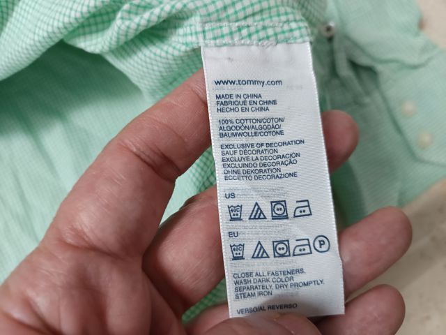 CAMISA TOMMY HILFIGER  TALLA L