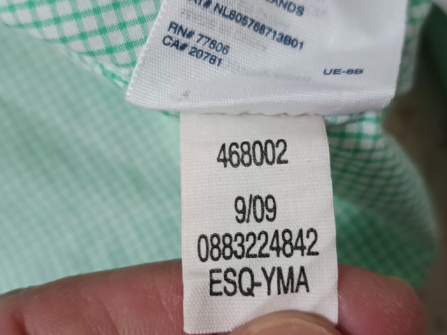 CAMISA TOMMY HILFIGER  TALLA L