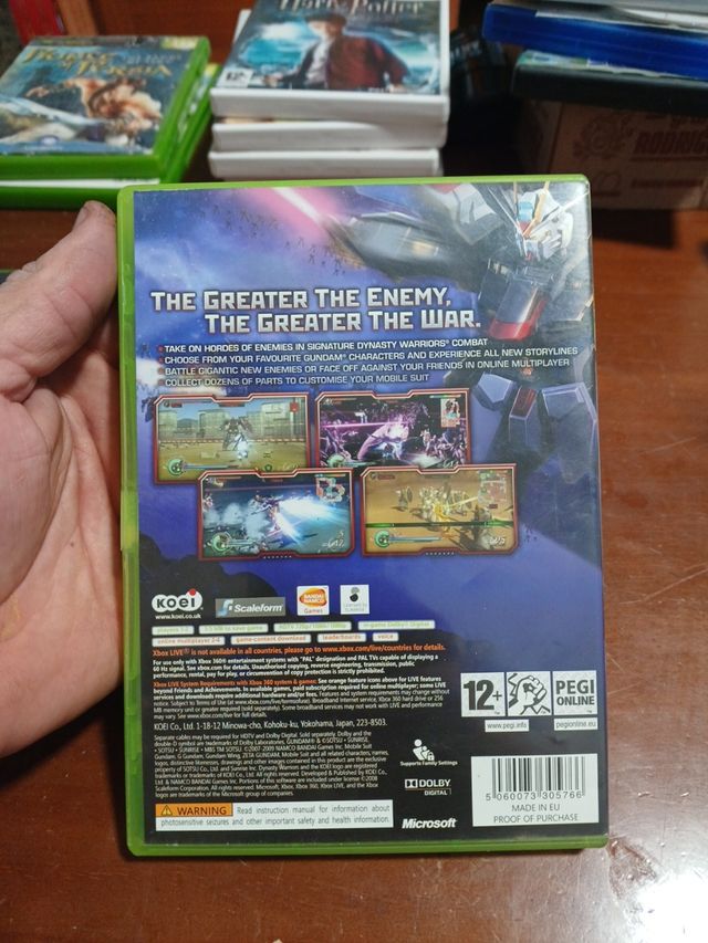 Gundam 2 dinasty warriors xbox 360
