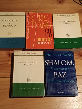 PSICOLOGÍA Y TEOLOGÍA y ➕ libros Religiosos