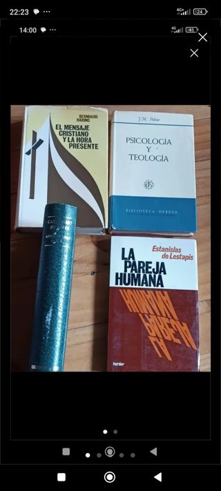 PSICOLOGÍA Y TEOLOGÍA y ➕ libros Religiosos