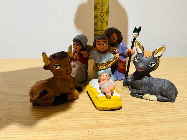 Antiguas figuras cabezones nuevas en blister