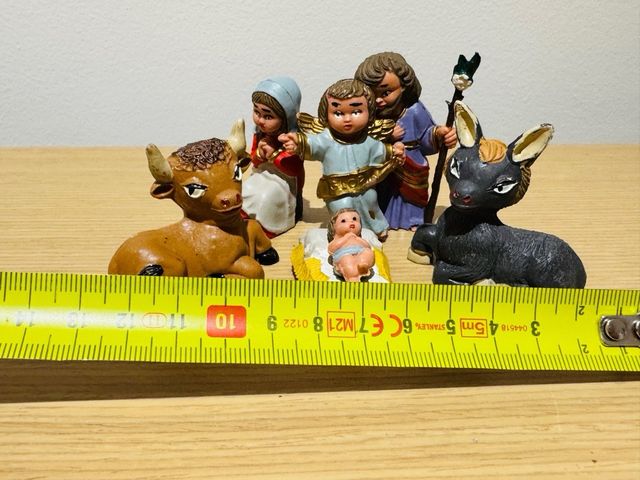 Antiguas figuras cabezones nuevas en blister