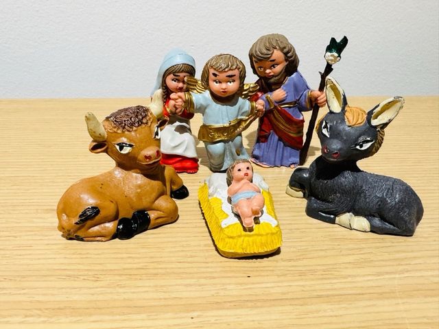 Antiguas figuras cabezones nuevas en blister