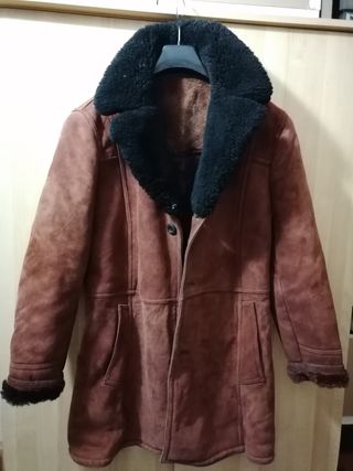 Chaquetón ante marrón