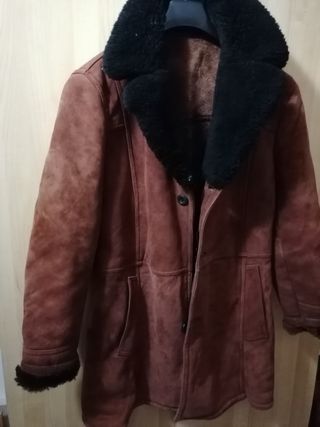 Chaquetón ante marrón