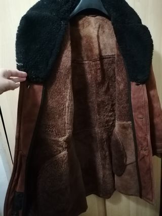 Chaquetón ante marrón