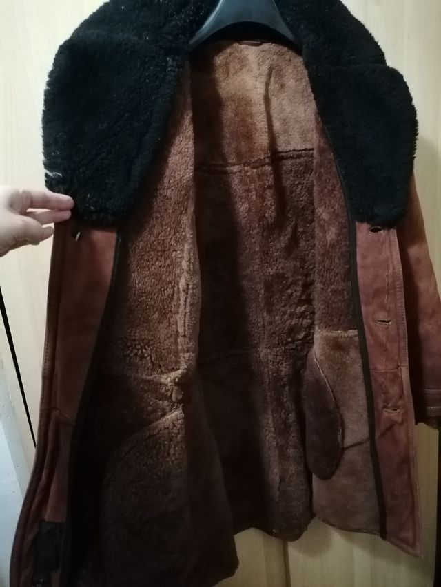 Chaquetón ante marrón