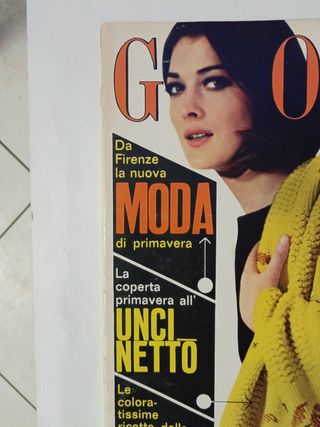 Rivista GIOIA anni 60 rara moda donna 