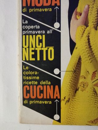 Rivista GIOIA anni 60 rara moda donna 