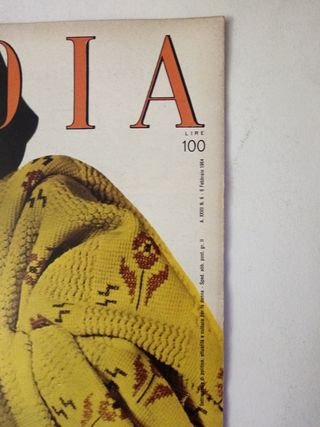 Rivista GIOIA anni 60 rara moda donna 