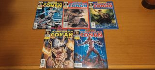 LA ESPADA SALVAJE DE CONAN 69 73 75 y 76