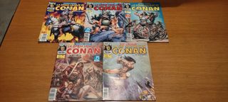 LA ESPADA SALVAJE DE CONAN 55 56 57 60 62