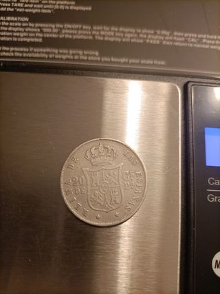 20 CÉNTIMOS DE PESO