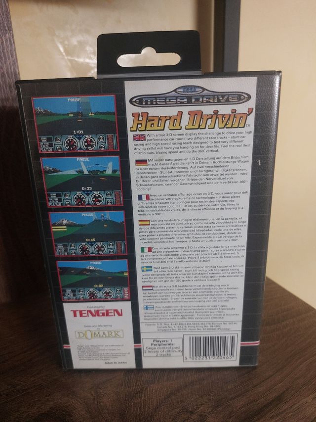 Sega Mega Drive pal Hard Drivin