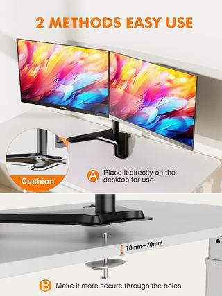 Soporte Dos Monitores para 1332'' SIN ESTRENAR