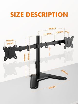 Soporte Dos Monitores para 1332'' SIN ESTRENAR