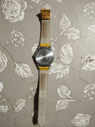 Orologio donna Fergie senape