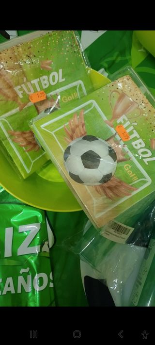 Cumpleaños. Lote fútbol