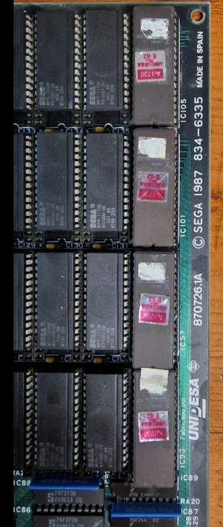sega x afterburner II pcb original