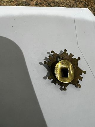 Antigua insignia para ojal del Betis