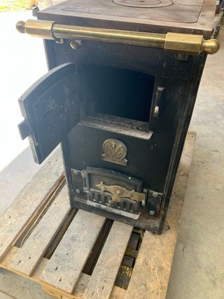 Caldera de leña y carbon