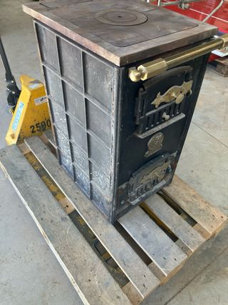 Caldera de leña y carbon