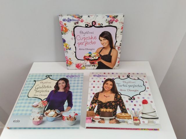 Libros repostería Alma Obregón