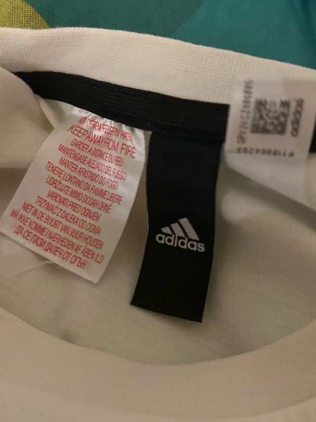 Maglietta Adidas Bianca