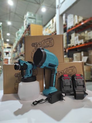Pistola para pintar eléctrica inalámbrica 