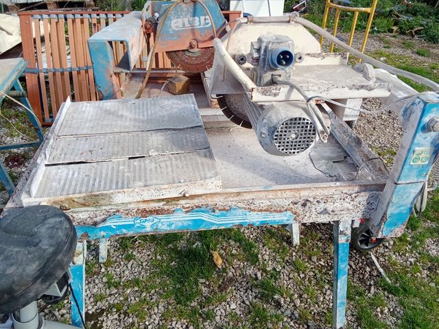 Sierra circular de piedra trifasica I